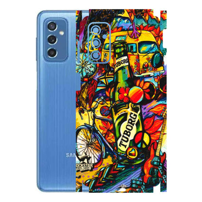 Samsung M/F/Note/Flip and C Phone Skins (All Models) - Cool Beer Bottle - 3D Embossed Finish (L-193) Samsung Galaxy M52 (5G)