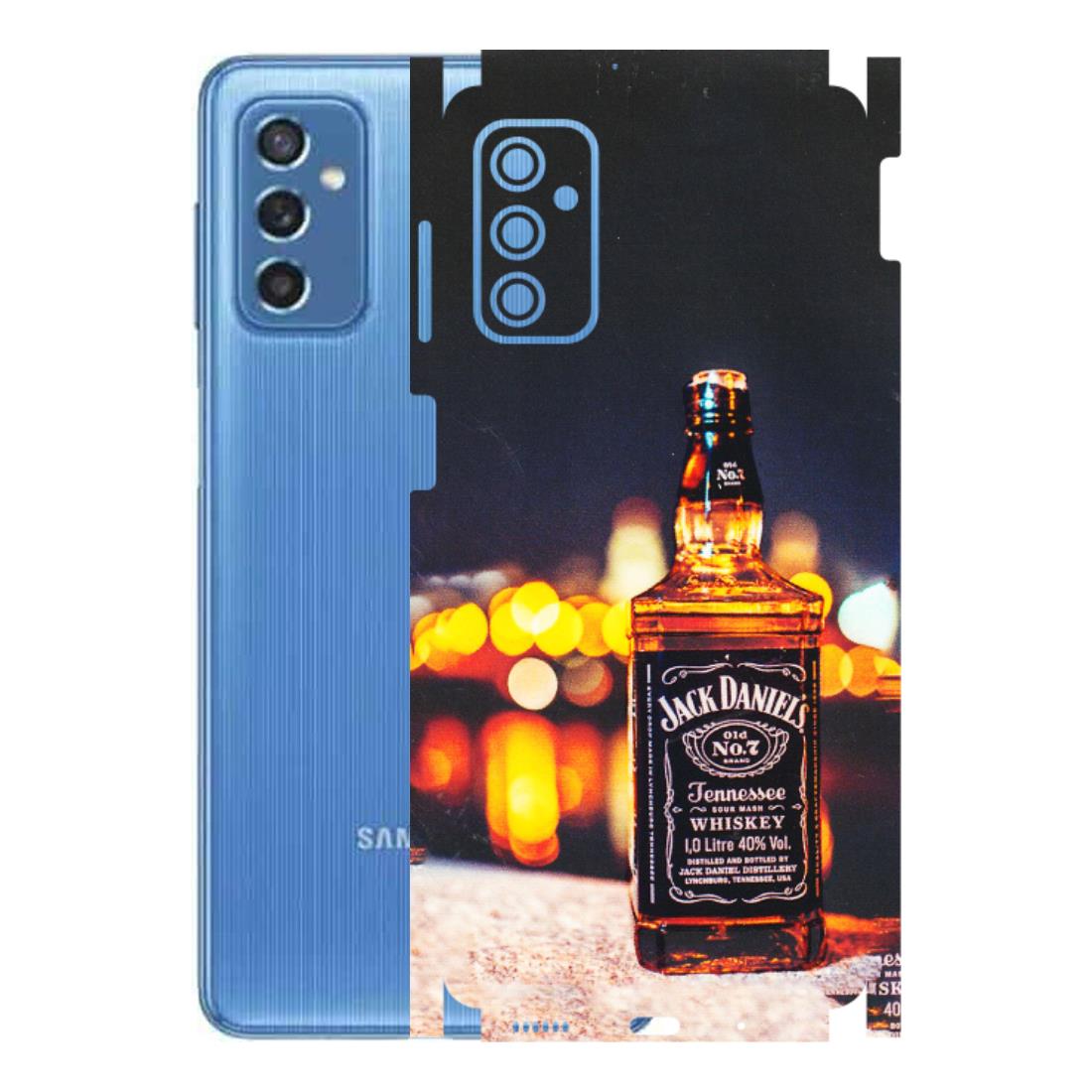 Samsung M/F/Note/Flip and C Phone Skins (All Models) - JD Whiskey Bottle - 3D Embossed Finish (L-20) Samsung Galaxy M52 (5G)