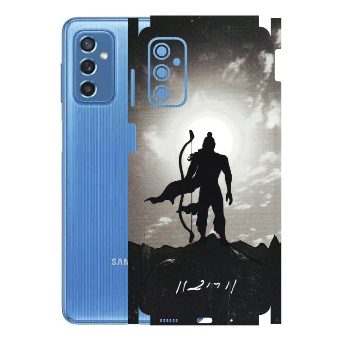 Samsung M/F/Note/Flip and C Phone Skins (All Models) - Jai Siya Ram - 3D Embossed Finish (L-200) Samsung Galaxy M52 (5G)