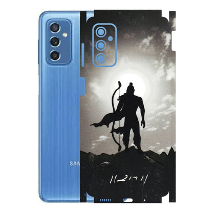 Samsung M/F/Note/Flip and C Phone Skins (All Models) - Jai Siya Ram - 3D Embossed Finish (L-200) Samsung Galaxy M52 (5G)