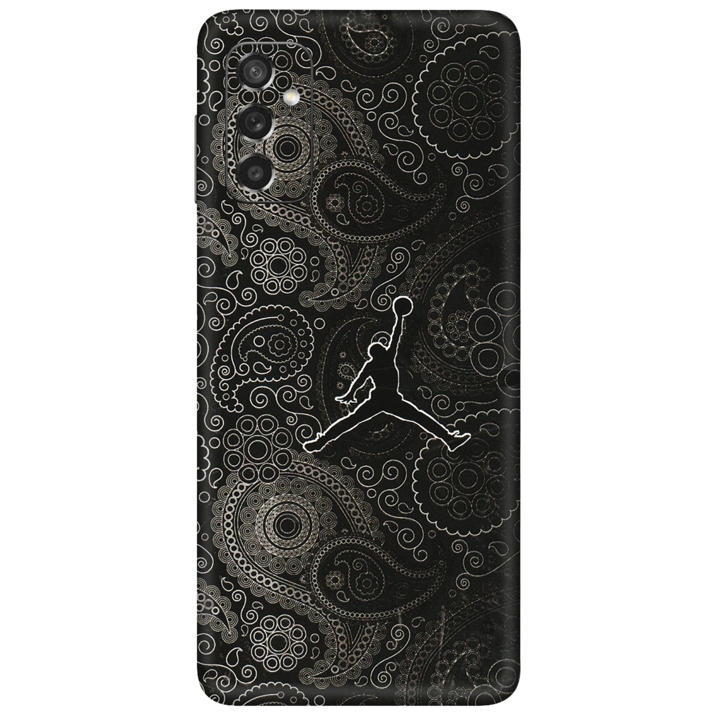 Samsung M/F/Note/Flip and C Phone Skins (All Models) - Basketball Player Artwork - 3D Embossed Finish (L-215) Samsung Galaxy M52 (5G)