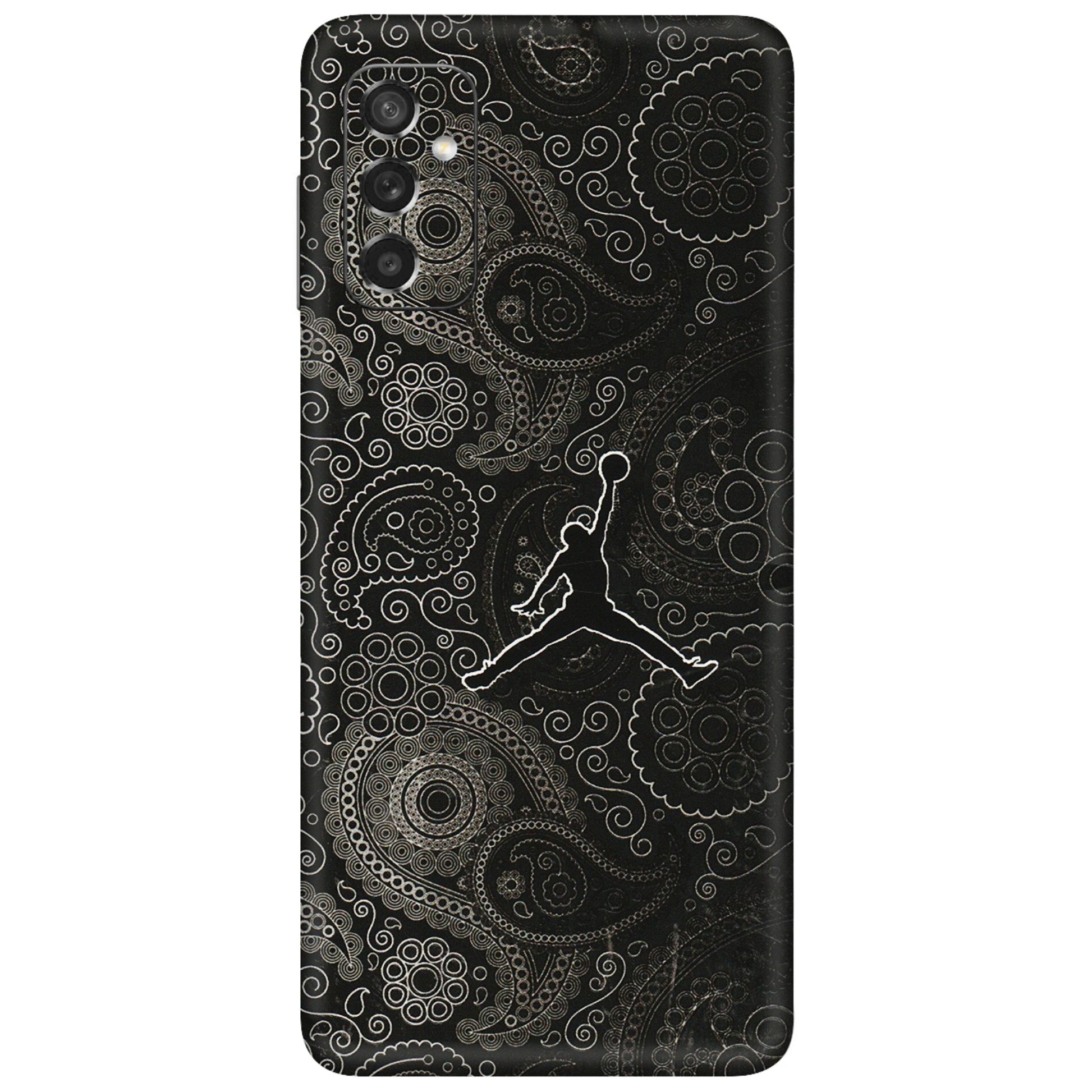 Samsung M/F/Note/Flip and C Phone Skins (All Models) - Basketball Player Artwork - 3D Embossed Finish (L-215) Samsung Galaxy M52 (5G)