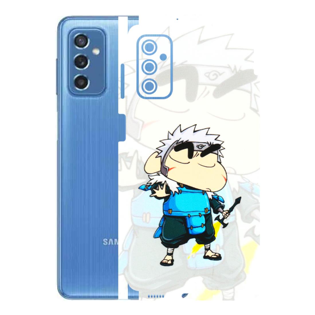 Samsung M/F/Note/Flip and C Phone Skins (All Models) - Angry Young Shinchan - 3D Embossed Finish (L-226) Samsung Galaxy M52 (5G)