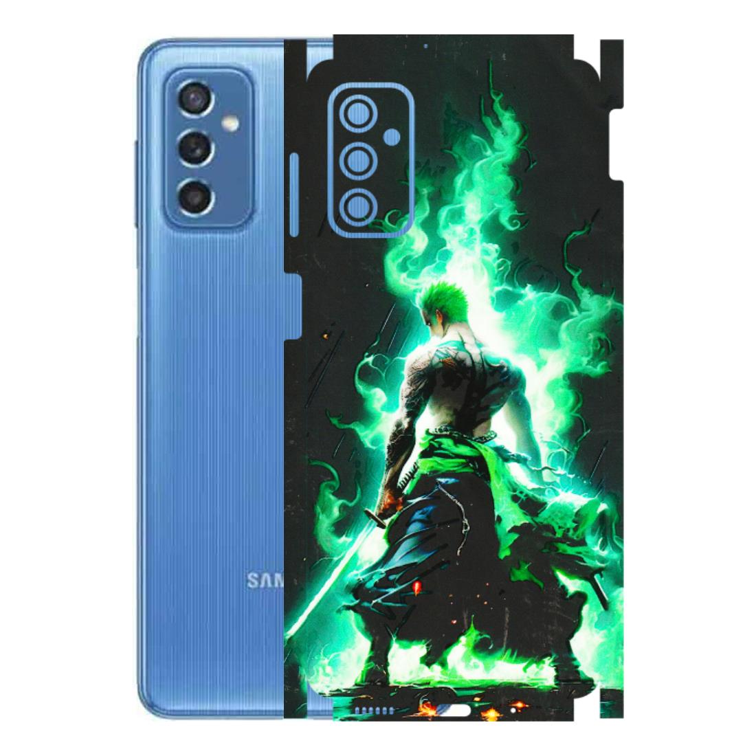 Samsung M/F/Note/Flip and C Phone Skins (All Models) - Zoro Sword - 3D Embossed Finish (L-241) Samsung Galaxy M52 (5G)