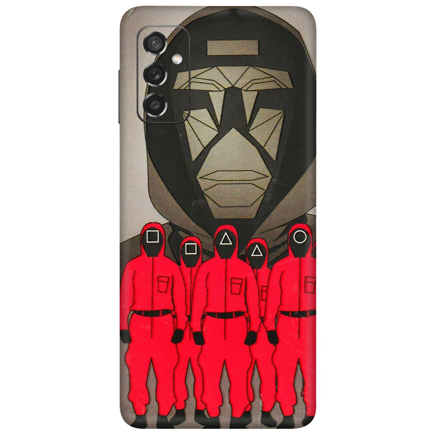 Samsung M/F/Note/Flip and C Phone Skins (All Models) - Squid Game Hero - 3D Embossed Finish (L-245) Samsung Galaxy M52 (5G)