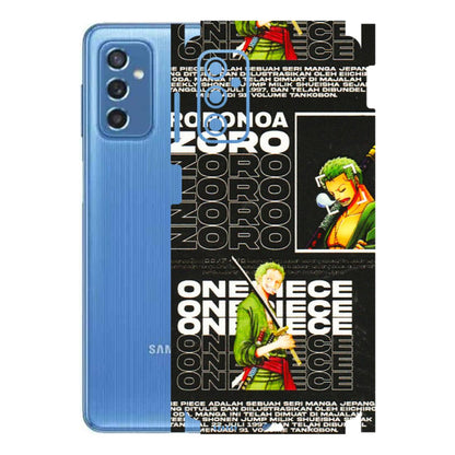 Samsung M/F/Note/Flip and C Phone Skins (All Models) - One Piece Zoro - 3D Embossed Finish (L-250) Samsung Galaxy M52 (5G)