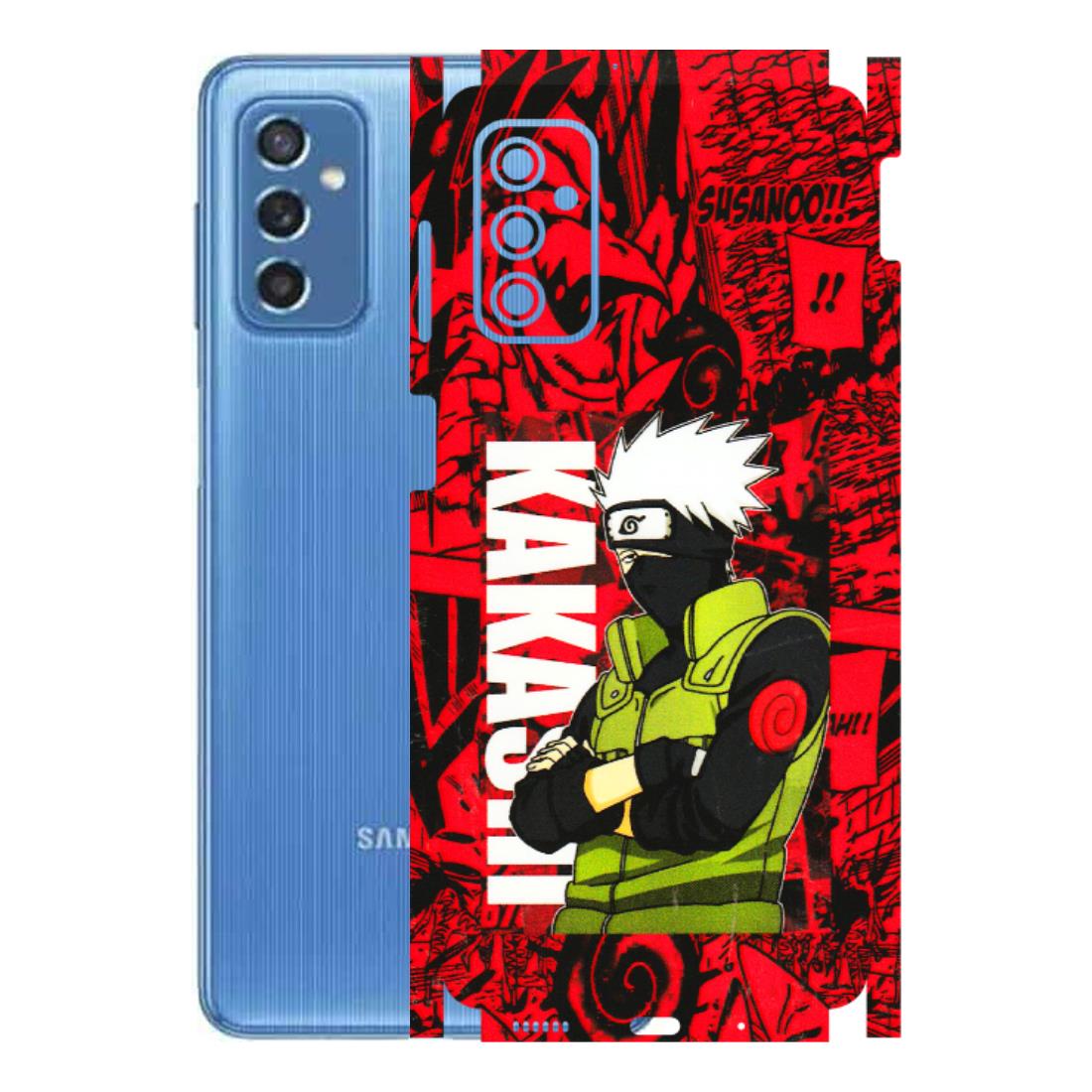 Samsung M/F/Note/Flip and C Phone Skins (All Models) - Kakashi Red Anime - 3D Embossed Finish (L-251) Samsung Galaxy M52 (5G)