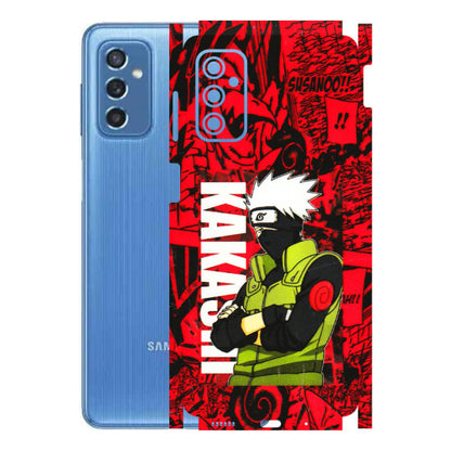 Samsung M/F/Note/Flip and C Phone Skins (All Models) - Kakashi Red Anime - 3D Embossed Finish (L-251) Samsung Galaxy M52 (5G)