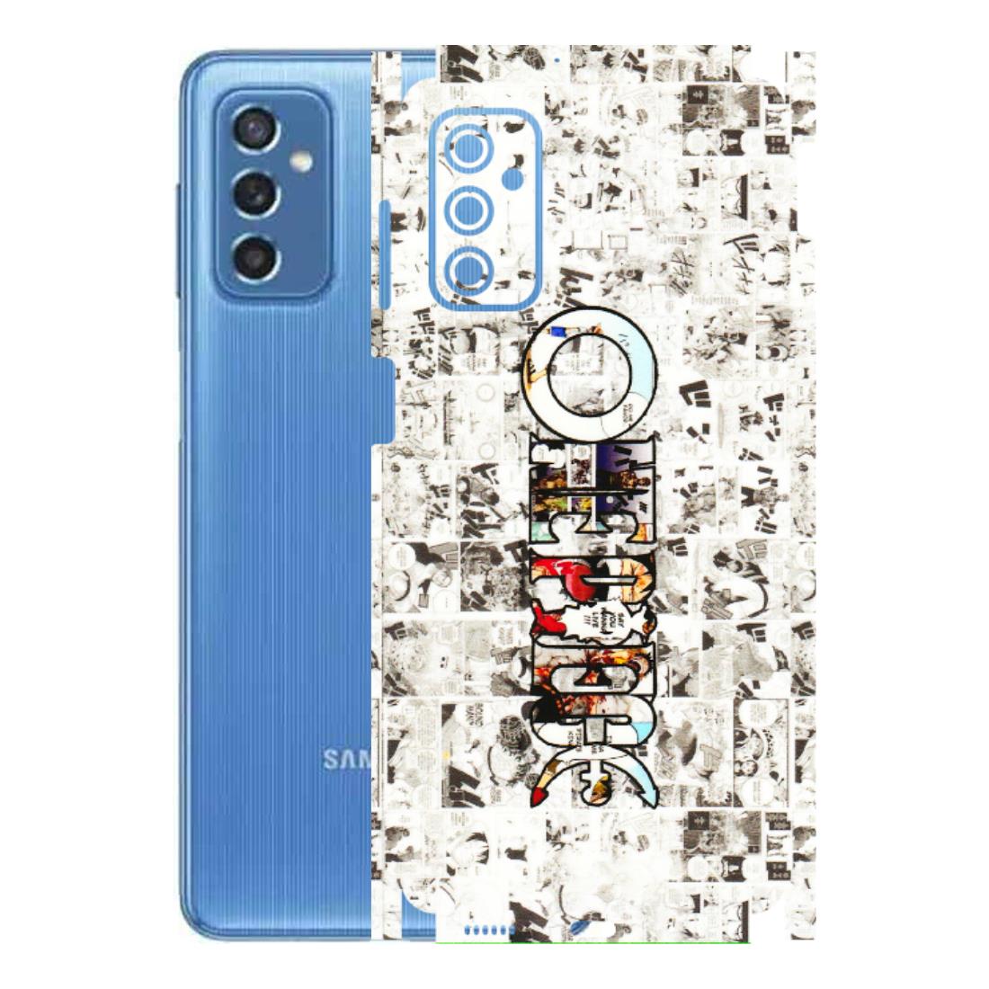 Samsung M/F/Note/Flip and C Phone Skins (All Models) - One Piece Manga - 3D Embossed Finish (L-26) Samsung Galaxy M52 (5G)
