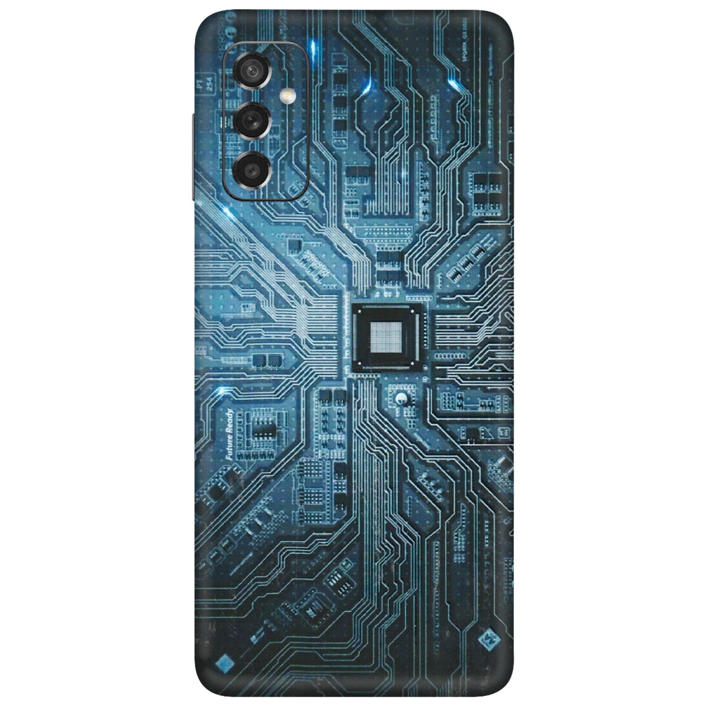Samsung M/F/Note/Flip and C Phone Skins (All Models) - Original Circuit - 3D Embossed Finish (L-267) Samsung Galaxy M52 (5G)