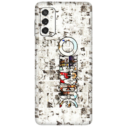 Samsung M/F/Note/Flip and C Phone Skins (All Models) - One Piece Manga - 3D Embossed Finish (L-26) Samsung Galaxy M52 (5G)