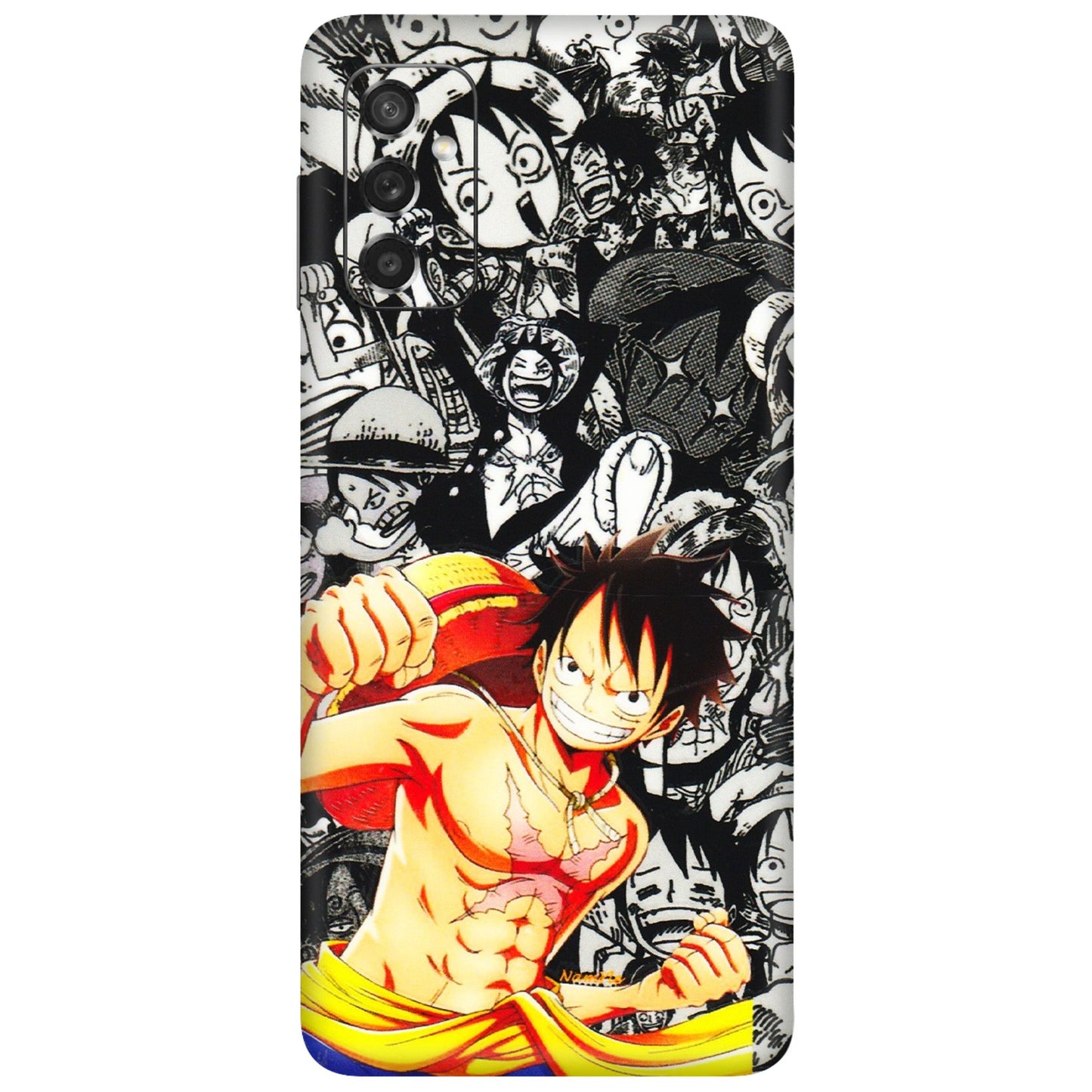 Samsung M/F/Note/Flip and C Phone Skins (All Models) - Anime Comics Games Doodles - 3D Embossed Finish (L-27) Samsung Galaxy M52 (5G)