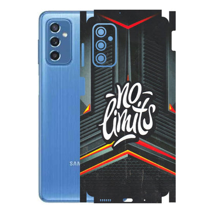 Samsung M/F/Note/Flip and C Phone Skins (All Models) - No Limits - 3D Embossed Finish (L-286) Samsung Galaxy M52 (5G)