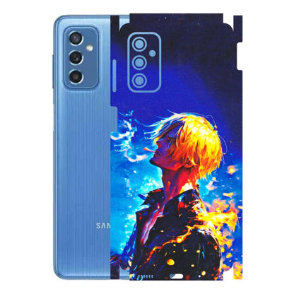 Samsung M/F/Note/Flip and C Phone Skins (All Models) - Sanji Vinsmoke One Piece - 3D Embossed Finish (L-319) Samsung Galaxy M52 (5G)