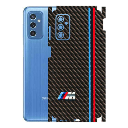 Samsung M/F/Note/Flip and C Phone Skins (All Models) - BM Carbon Fiber Feels - 3D Embossed Finish (L-38) Samsung Galaxy M52 (5G)