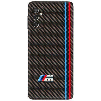 Samsung M/F/Note/Flip and C Phone Skins (All Models) - BM Carbon Fiber Feels - 3D Embossed Finish (L-38) Samsung Galaxy M52 (5G)