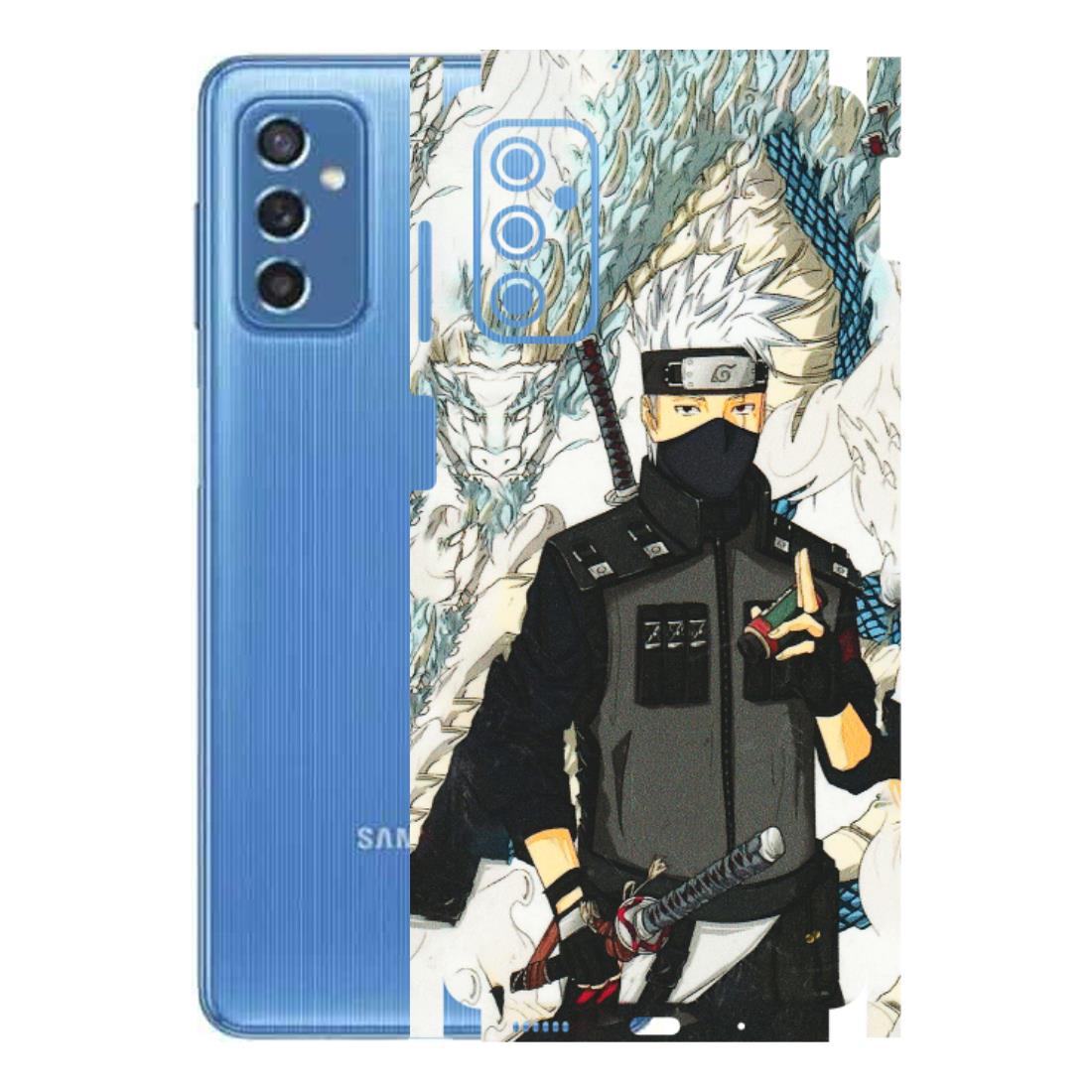 Samsung M/F/Note/Flip and C Phone Skins (All Models) - Kakashi Hatake Naruto Anime - 3D Embossed Finish (L-46) Samsung Galaxy M52 (5G)