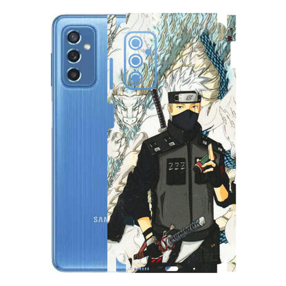 Samsung M/F/Note/Flip and C Phone Skins (All Models) - Kakashi Hatake Naruto Anime - 3D Embossed Finish (L-46) Samsung Galaxy M52 (5G)