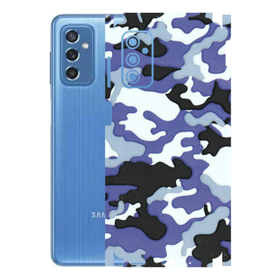 Samsung M/F/Note/Flip and C Phone Skins (All Models) - Powerfull Military Camoflauge - 3D Embossed Finish (L-49) Samsung Galaxy M52 (5G)