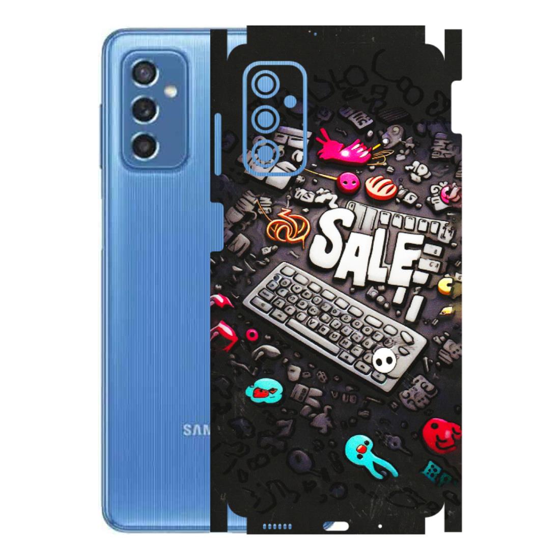 Samsung M/F/Note/Flip and C Phone Skins (All Models) - Gadgets Sale - 3D Embossed Finish (L-50) Samsung Galaxy M52 (5G)
