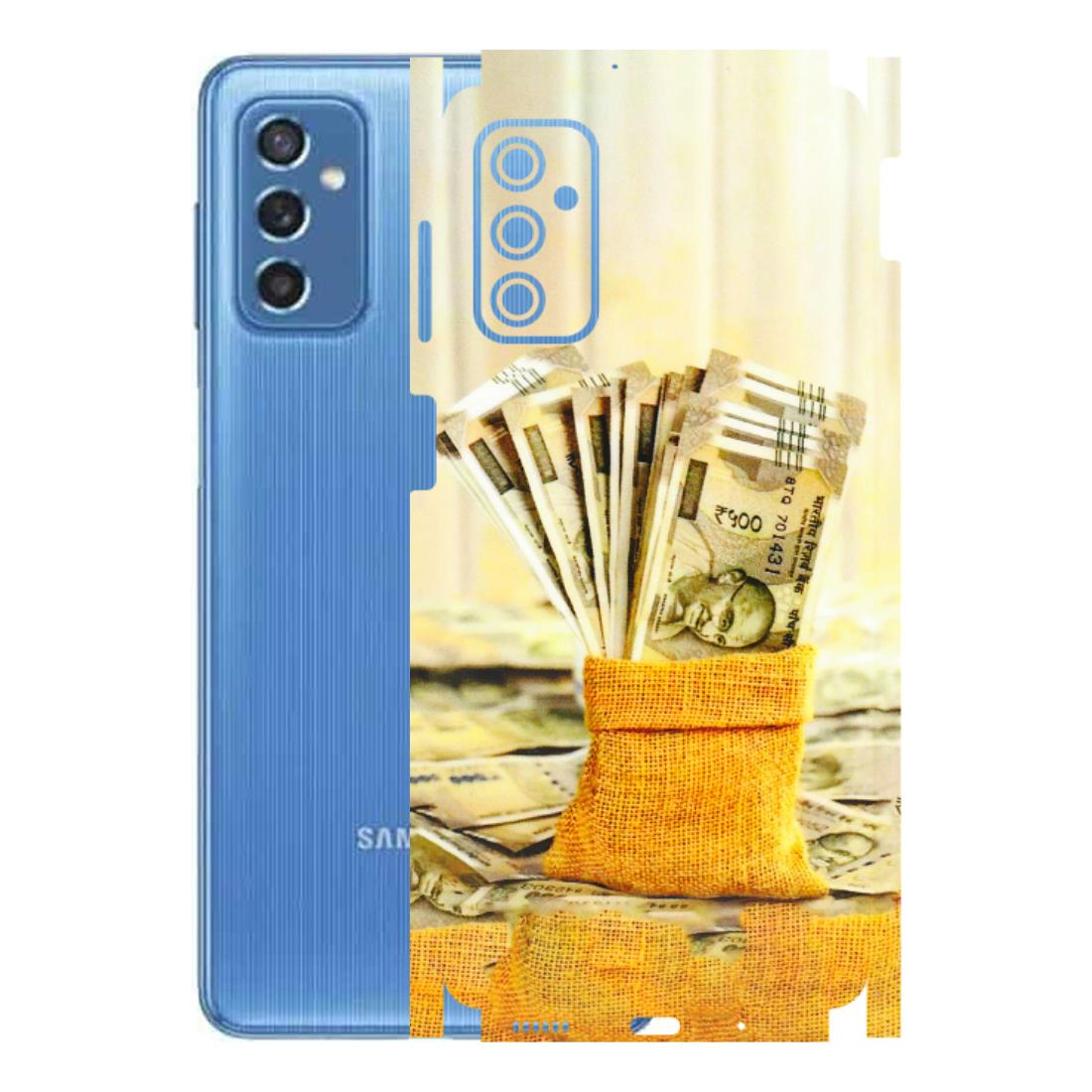Samsung M/F/Note/Flip and C Phone Skins (All Models) - Show Me The Money - 3D Embossed Finish (L-52) Samsung Galaxy M52 (5G)