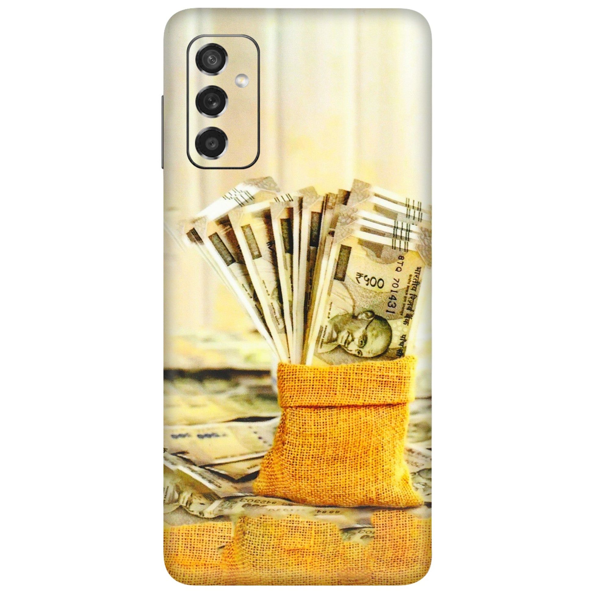 Samsung M/F/Note/Flip and C Phone Skins (All Models) - Show Me The Money - 3D Embossed Finish (L-52) Samsung Galaxy M52 (5G)