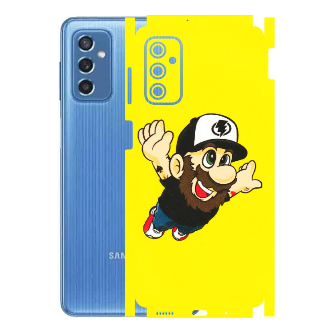 Samsung M/F/Note/Flip and C Phone Skins (All Models) - Flying Beardo - 3D Embossed Finish (L-60) Samsung Galaxy M52 (5G)