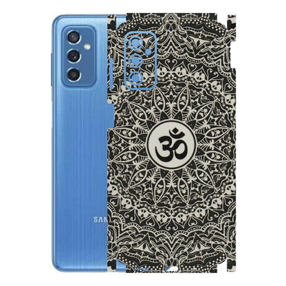 Samsung M/F/Note/Flip and C Phone Skins (All Models) - Aum Elegant Mandala - 3D Embossed Finish (L-62) Samsung Galaxy M52 (5G)