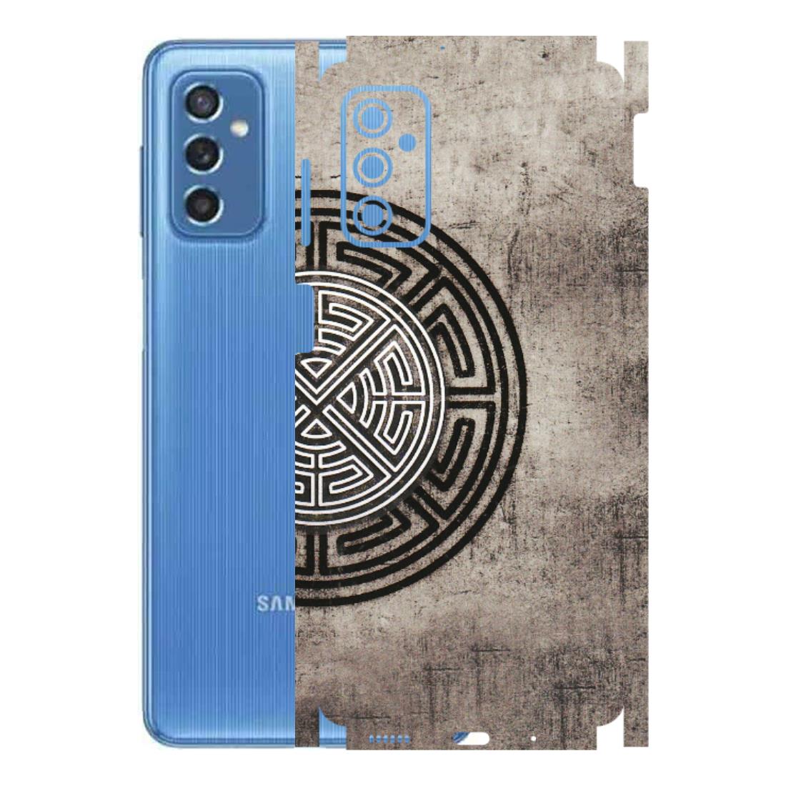 Samsung M/F/Note/Flip and C Phone Skins (All Models) - Mysterious Circular Design - 3D Embossed Finish (L-63) Samsung Galaxy M52 (5G)