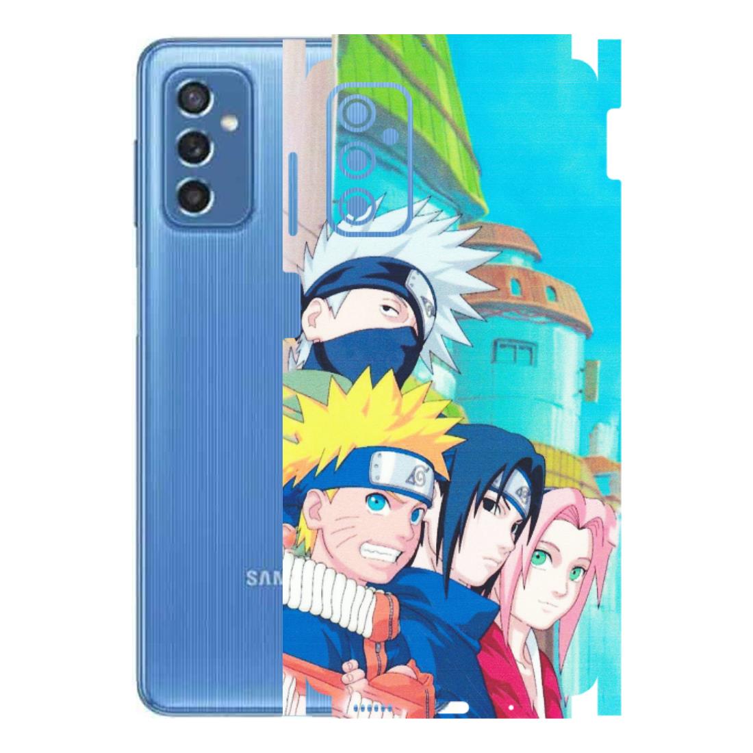 Samsung M/F/Note/Flip and C Phone Skins (All Models) - Team Minato And Kakashi - Matte Finish (M-101) Samsung Galaxy M52 (5G)