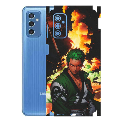 Samsung M/F/Note/Flip and C Phone Skins (All Models) - Roronoa Zoro - Matte Finish (M-102) Samsung Galaxy M52 (5G)