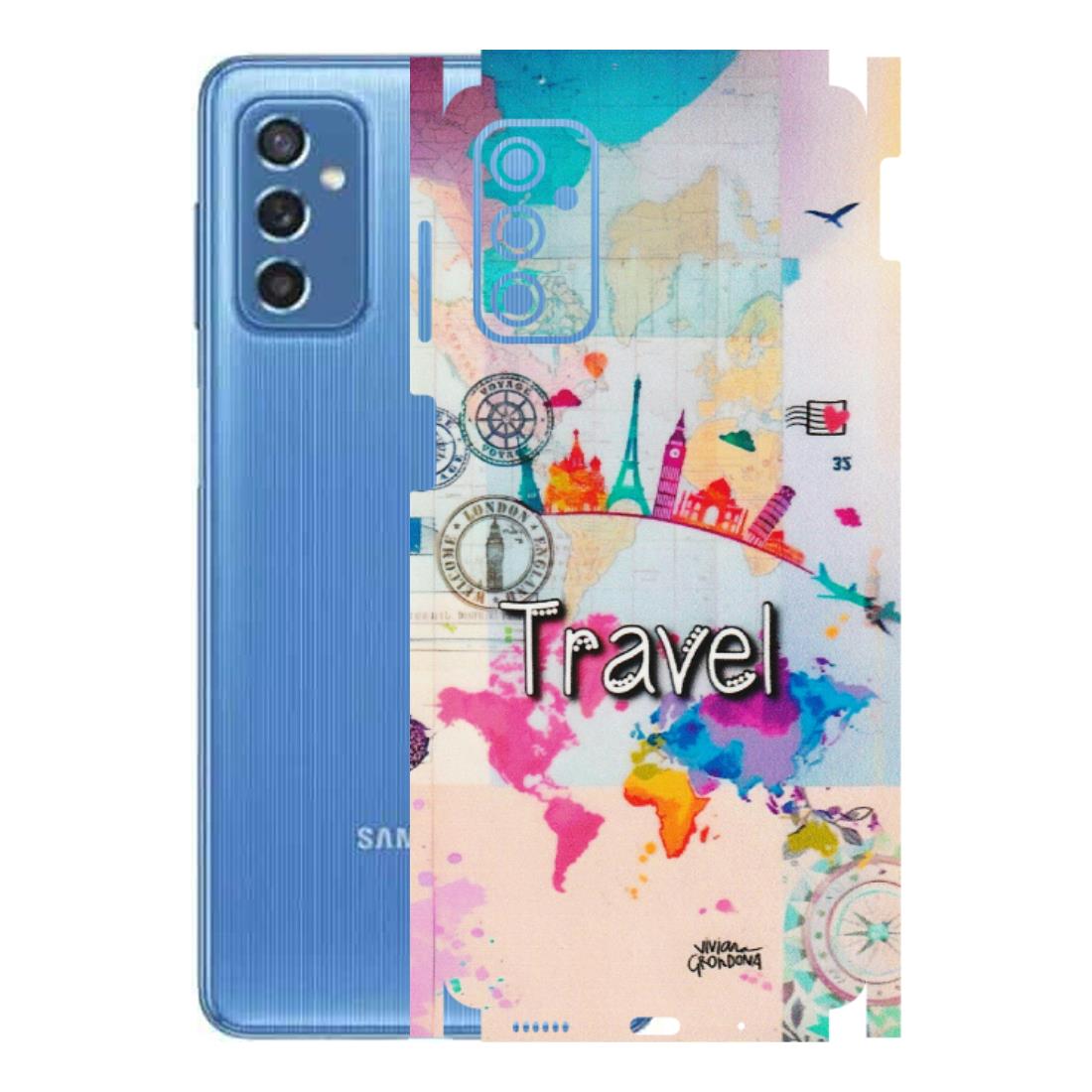 Samsung M/F/Note/Flip and C Phone Skins (All Models) - Travel The Wonders - Matte Finish (M-108) Samsung Galaxy M52 (5G)