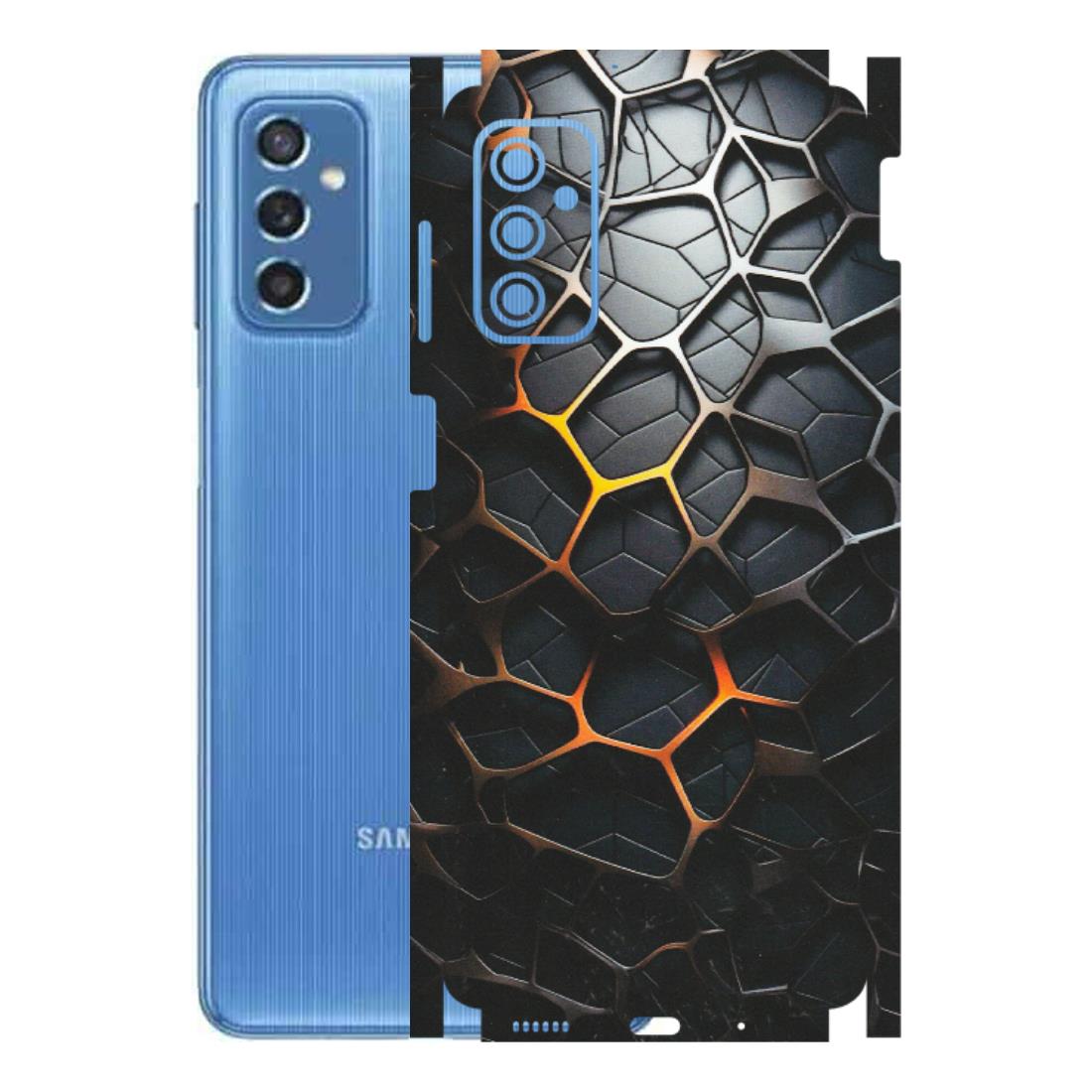 Samsung M/F/Note/Flip and C Phone Skins (All Models) - New Abstract Graphite Tiles - Matte Finish (M-130) Samsung Galaxy M52 (5G)