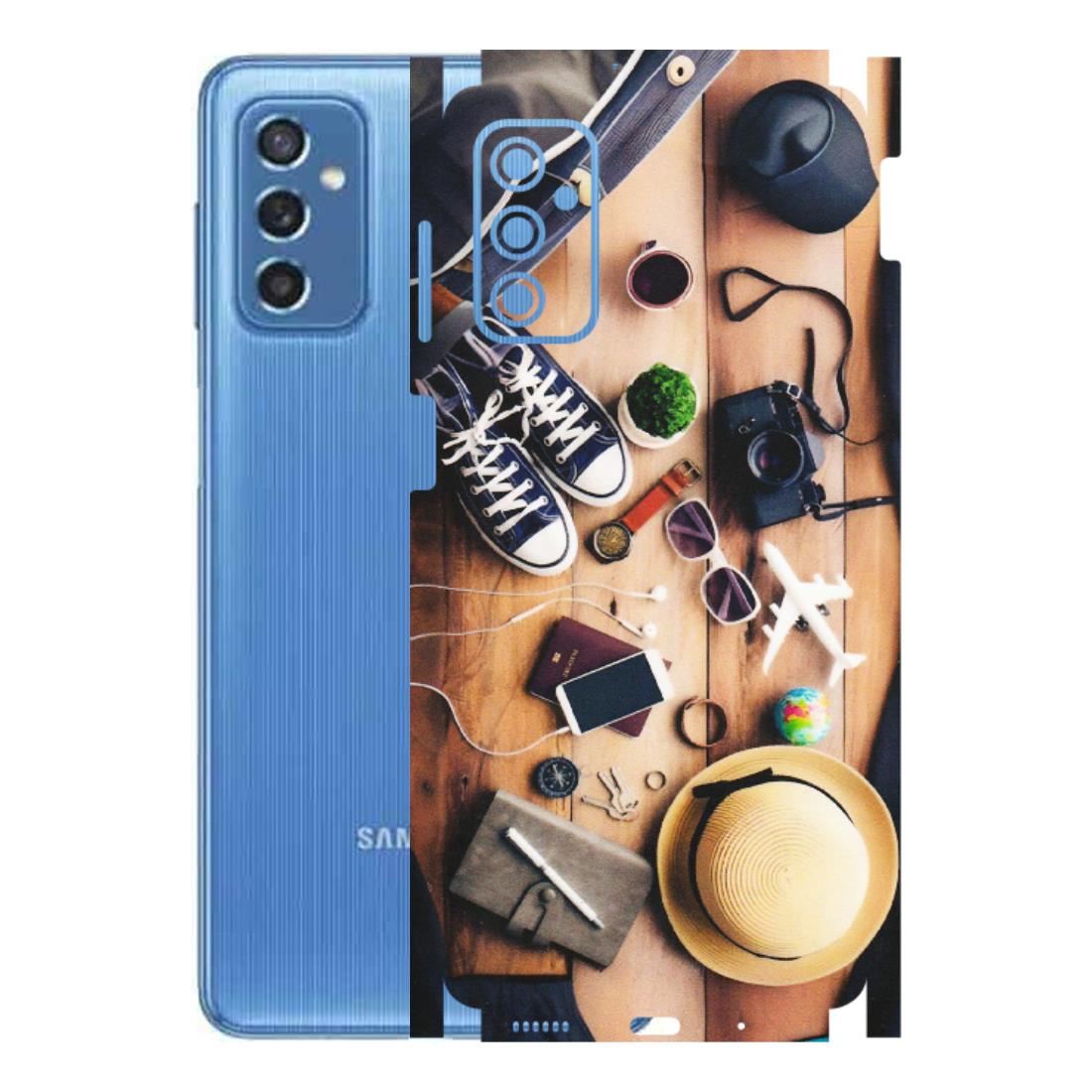 Samsung M/F/Note/Flip and C Phone Skins (All Models) - Travel Wanderlust - Matte Finish (M-133) Samsung Galaxy M52 (5G)