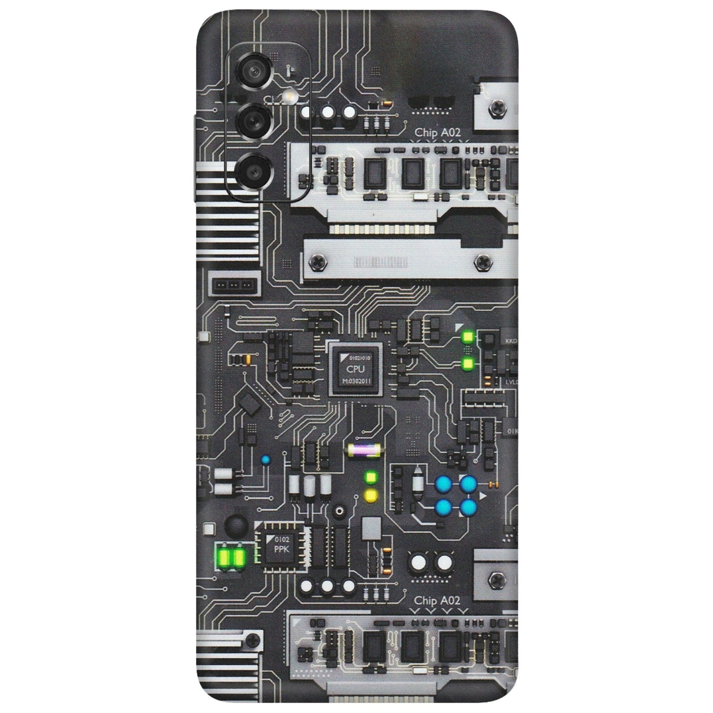 Samsung M/F/Note/Flip and C Phone Skins (All Models) - Motherboard Internals - Matte Finish (M-135) Samsung Galaxy M52 (5G)