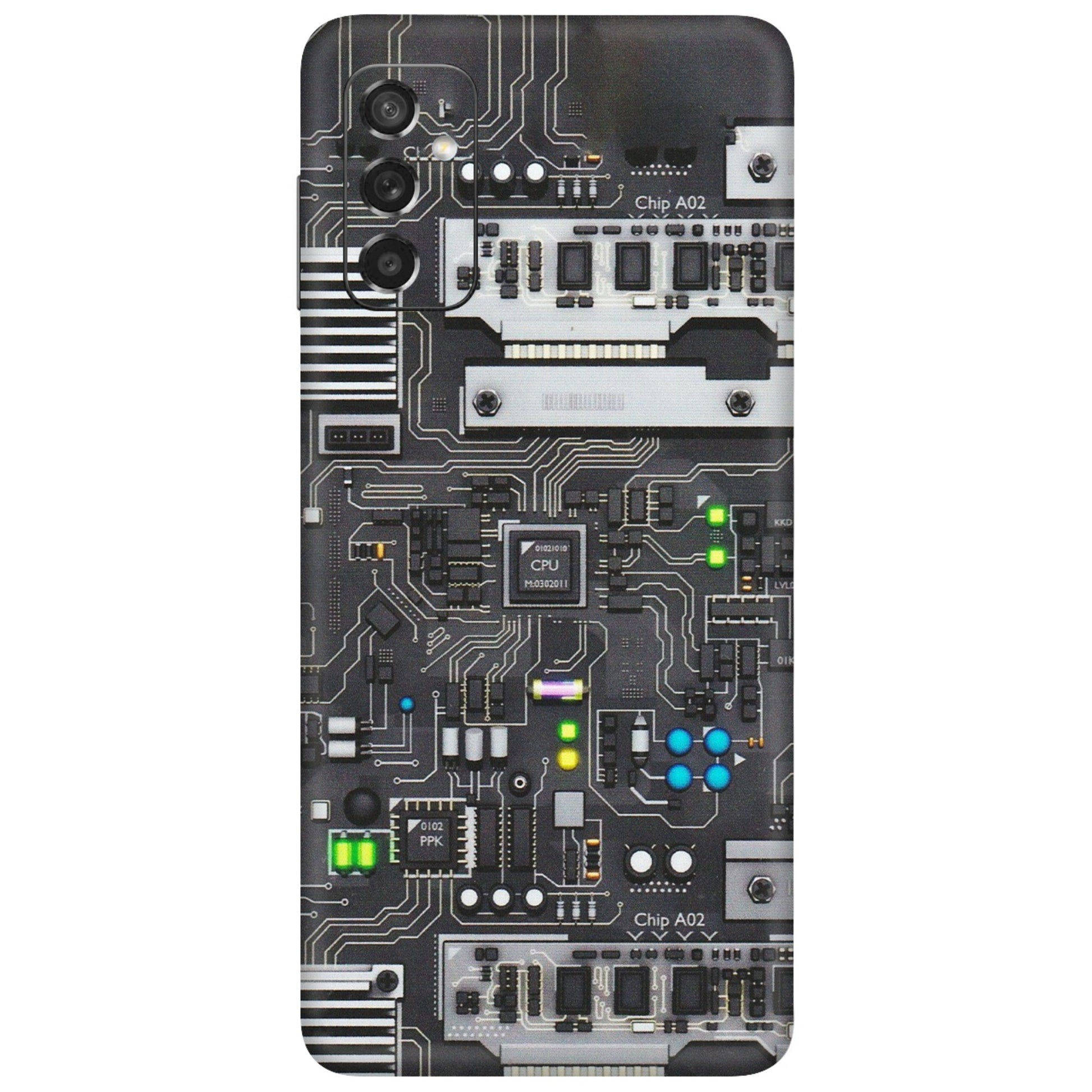 Samsung M/F/Note/Flip and C Phone Skins (All Models) - Motherboard Internals - Matte Finish (M-135) Samsung Galaxy M52 (5G)
