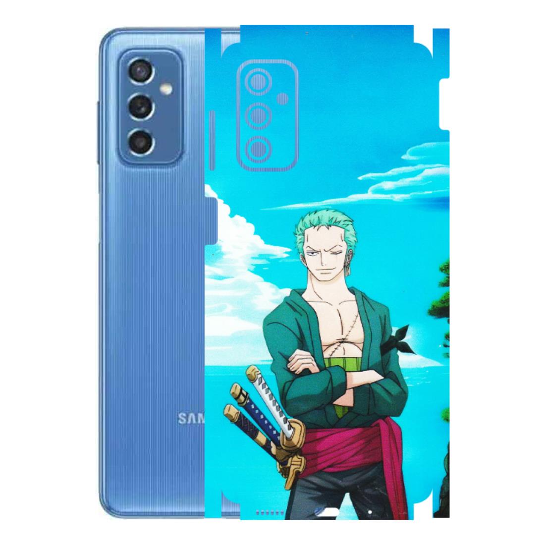 Samsung M/F/Note/Flip and C Phone Skins (All Models) - Cool Swordman Zoro Anime - Matte Finish (M-143) Samsung Galaxy M52 (5G)