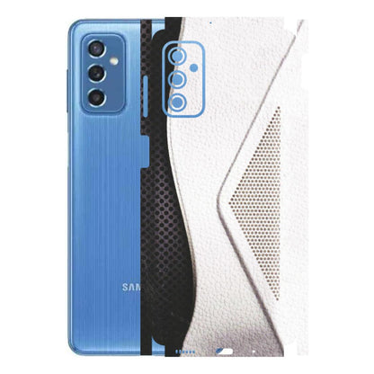 Samsung M/F/Note/Flip and C Phone Skins (All Models) - Black And White Iconic Convoy - Matte Finish (M-149) Samsung Galaxy M52 (5G)