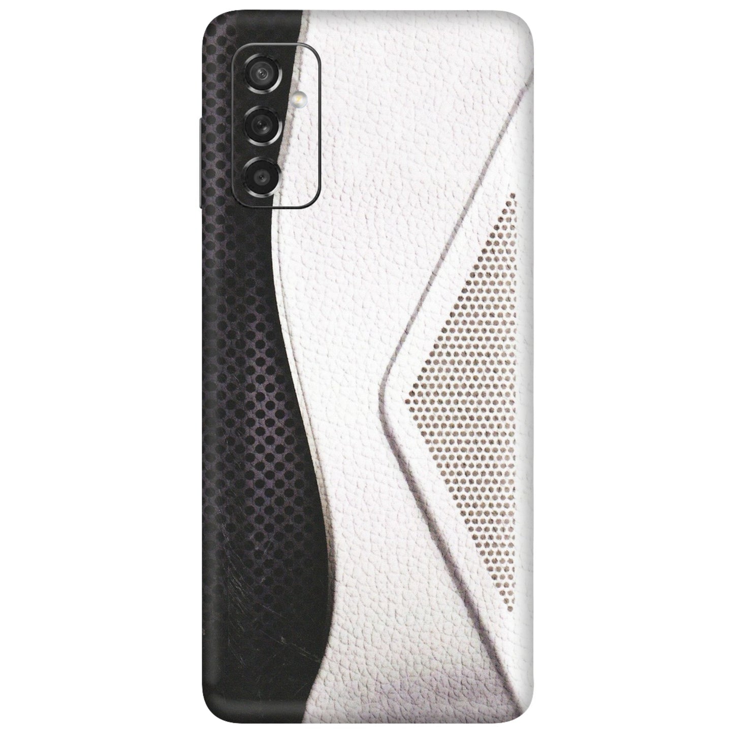 Samsung M/F/Note/Flip and C Phone Skins (All Models) - Black And White Iconic Convoy - Matte Finish (M-149) Samsung Galaxy M52 (5G)