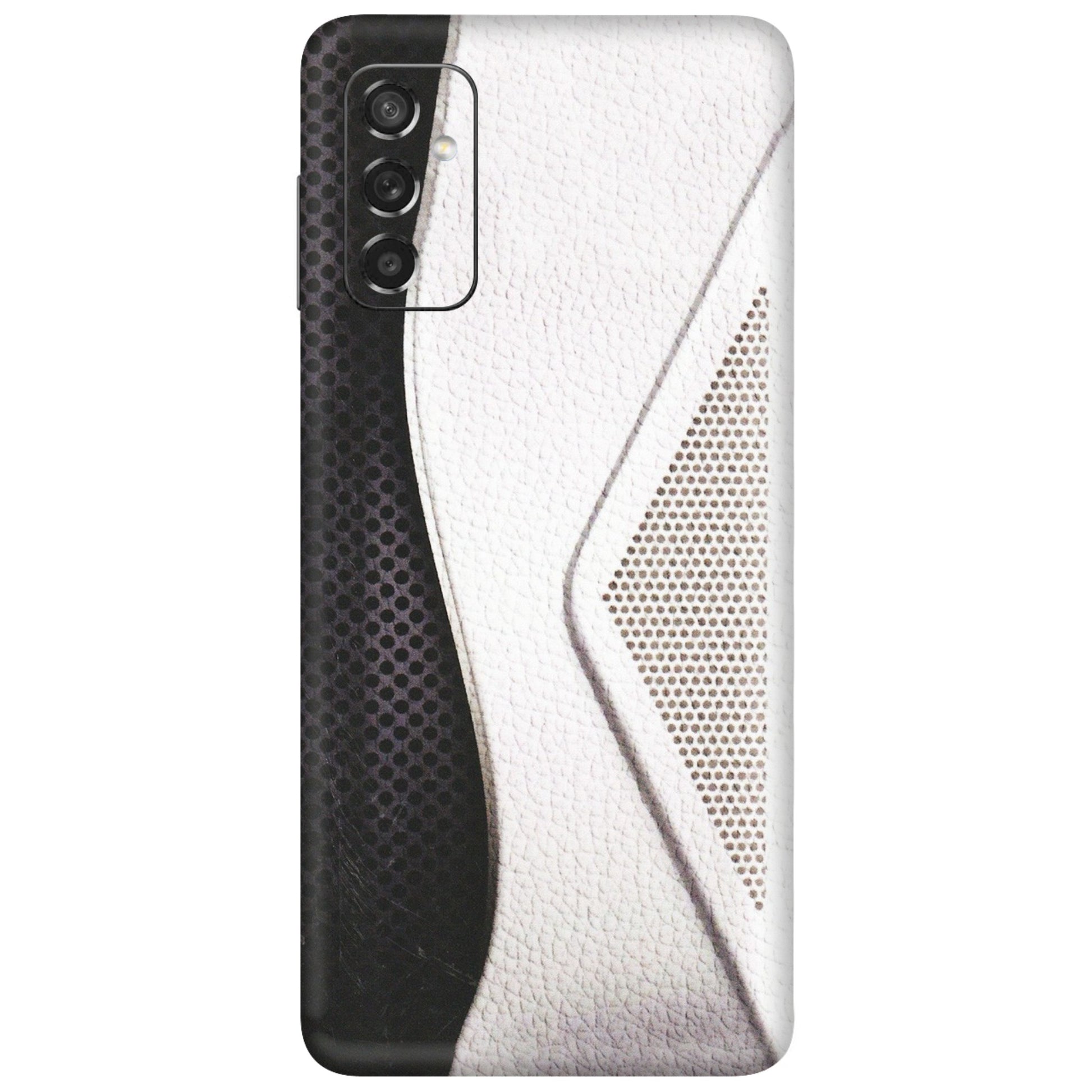 Samsung M/F/Note/Flip and C Phone Skins (All Models) - Black And White Iconic Convoy - Matte Finish (M-149) Samsung Galaxy M52 (5G)