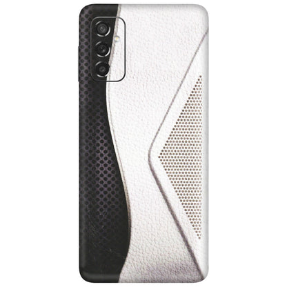 Samsung M/F/Note/Flip and C Phone Skins (All Models) - Black And White Iconic Convoy - Matte Finish (M-149) Samsung Galaxy M52 (5G)