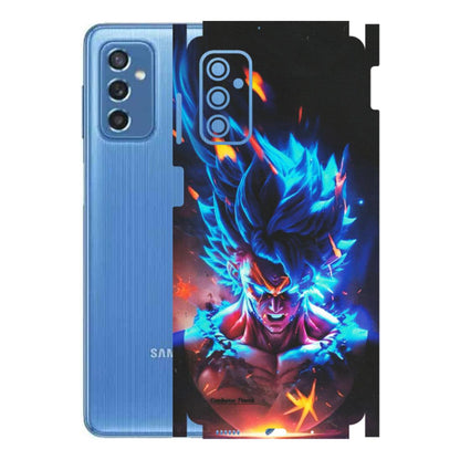 Samsung M/F/Note/Flip and C Phone Skins (All Models) - Angry Goku Dragon Ball Anime - Matte Finish (M-150) Samsung Galaxy M52 (5G)