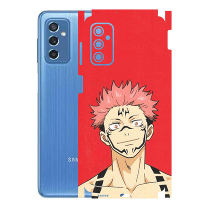 Samsung M/F/Note/Flip and C Phone Skins (All Models) - Ryomen Sukuna Fun Anime - Matte Finish (M-153) Samsung Galaxy M52 (5G)
