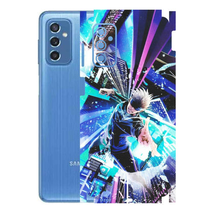 Samsung M/F/Note/Flip and C Phone Skins (All Models) - Manga Action Jujustu Kaisen Anime - Matte Finish (M-155) Samsung Galaxy M52 (5G)