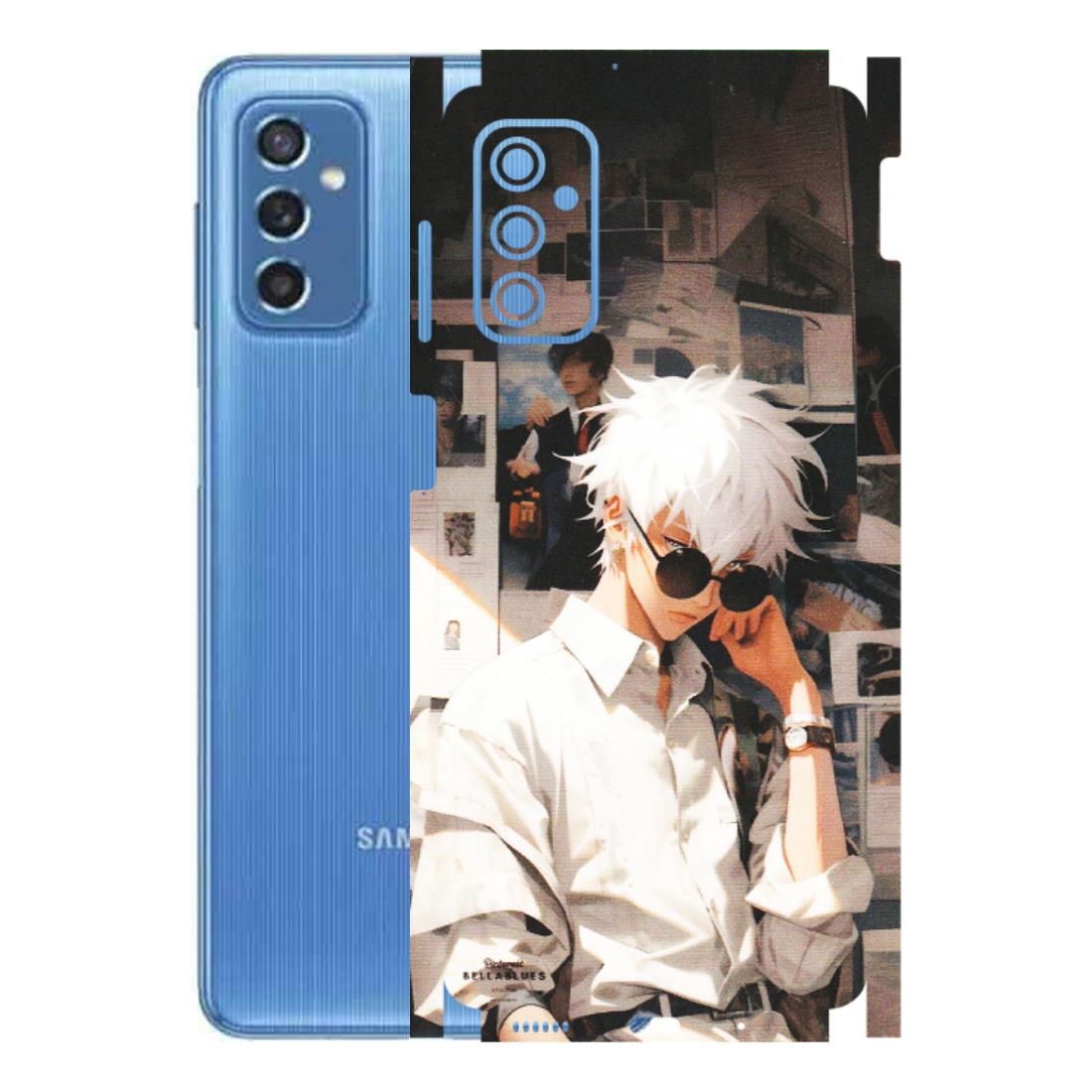 Samsung M/F/Note/Flip and C Phone Skins (All Models) - Gojo Satoru Jujustu Kaisen Anime - Matte Finish (M-156) Samsung Galaxy M52 (5G)