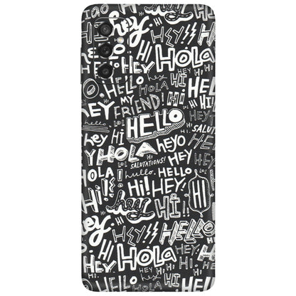 Samsung M/F/Note/Flip and C Phone Skins (All Models) - Hi Hello Doodles - Matte Finish (M-25) Samsung Galaxy M52 (5G)