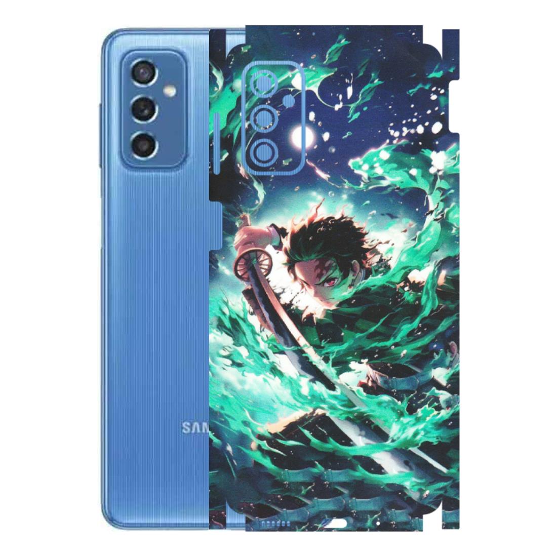 Samsung M/F/Note/Flip and C Phone Skins (All Models) - Sword Fighter Anime - Matte Finish (M-29) Samsung Galaxy M52 (5G)