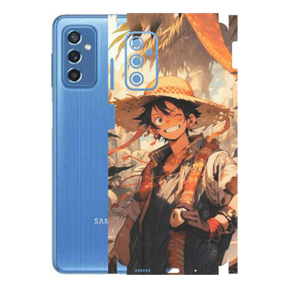Samsung M/F/Note/Flip and C Phone Skins (All Models) - Anime Character Smile - Matte Finish (M-33) Samsung Galaxy M52 (5G)