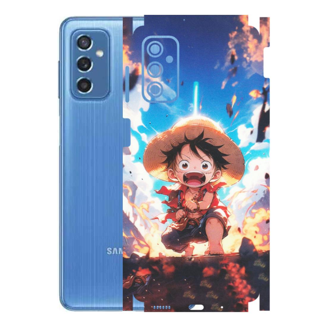 Samsung M/F/Note/Flip and C Phone Skins (All Models) - Toon One Piece Cute Character - Matte Finish (M-35) Samsung Galaxy M52 (5G)
