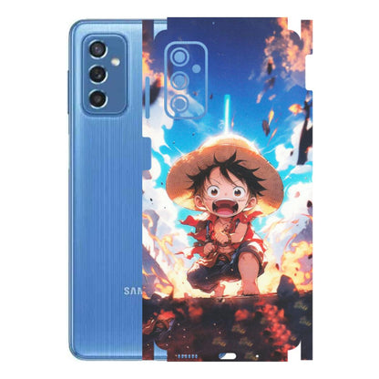 Samsung M/F/Note/Flip and C Phone Skins (All Models) - Toon One Piece Cute Character - Matte Finish (M-35) Samsung Galaxy M52 (5G)